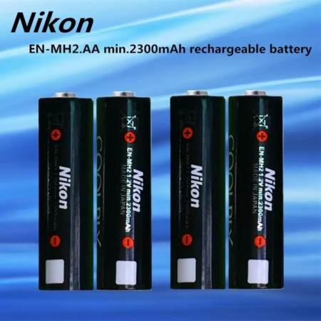 มองหาราคาถูก Nikon ถ่านชาร์จ EN-MH2. AA 1.2V min.2300mAh Rechargeable
Ni-MH Battery 4ก้อน ตอนนี้กำลังลดราคา