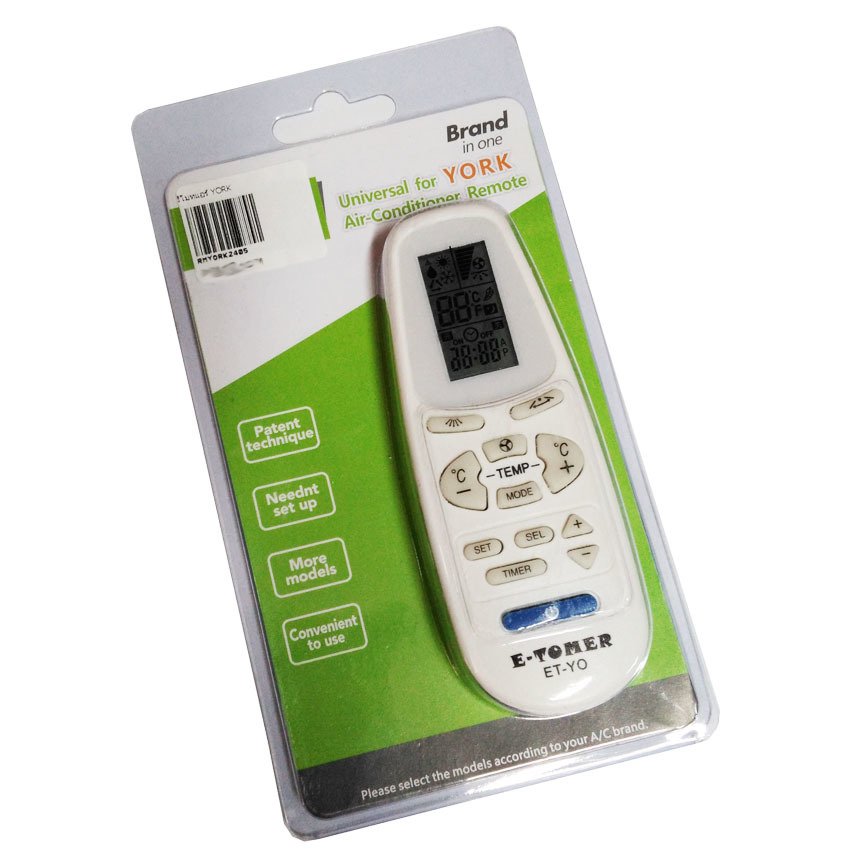 รีโมทแอร์ รวม ยอร์ค YORK  AIR REMOTE CONTROL universal