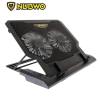 NUBWO GAMING COOLERPAD พัดลมรองโน๊ตบุ๊ค รุ่น NF-36 (สีดำ)  