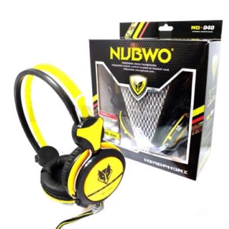 อย่างแรง NUBWO HEADSET หูฟัง gaming gear รุ่น NO-040Y - สีเหลือง
ตอนนี้กำลังลดราคาสุดๆ