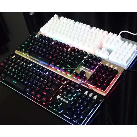 NUBWO MAJESTIC Semi Mechanical switch Gaming Keyboard รุ่น NK-45