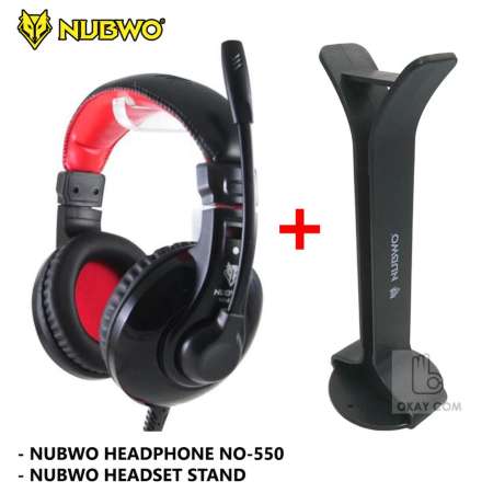 ลดอีกครั้งชั่วโมงนี้ NUBWO หูฟังคอมพิวเตอร์ รุ่น NO-550 (สีดำ) ฟรี Nubwo Headset Stand
ขาตั้งหูฟัง รุ่น HS-01 มูลค่า 199บาท รีวิวชั่วโมงนี้