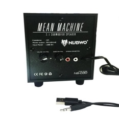 ลำโพงคอมพิวเตอร์ NUBWO USB Speaker 2.1 Mean Machine NS-030