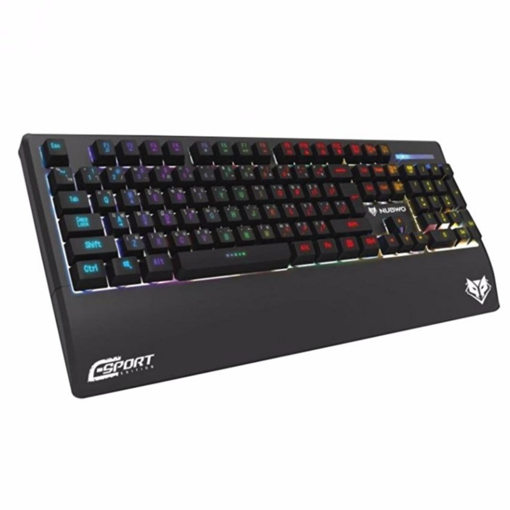 Nubwo VAKANT Gaming keyboard LED Sound light กันน้ำได้ รุ่น NK-30 - (สีดำ)