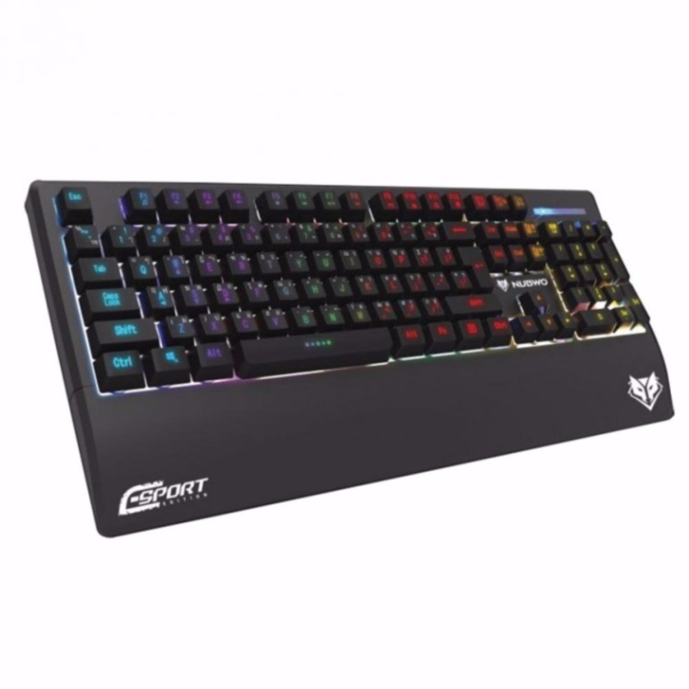 Nubwo VAKANT Gaming keyboard LED Sound light กันน้ำได้ รุ่น NK-30 - (สีดำ)