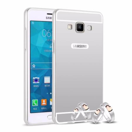 ซองโลหะอลูมิเนียม OEM สำหรับ Samsung Galaxy A7 2015 A7000 HD แผ่นป้องกันหน้าจอ (สีแดง) -นานาชาติ