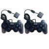 OKER 2set Gaming JoyStick for Playstation รุ่น PSII-709 จอยเกมส์ เพลย์ 2 แพ็คคู่ (สีดำ)