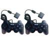 OKER 2set Gaming JoyStick for Playstation รุ่น PSII-709 จอยเกมส์ เพลย์ 2 แพ็คคู่  (สีดำ)