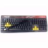 คีย์บอร์ด OKER รุ่น KB-318 Slim + Desktop Waterpoof (กันน้ำ) Keyboard USB (ปุ่มสีเหลือง) : image คีย์บอร์ด OKER รุ่น KB-318 Slim + Desktop Waterpoof (กันน้ำ) Keyboard USB (ปุ่มสีเหลือง)