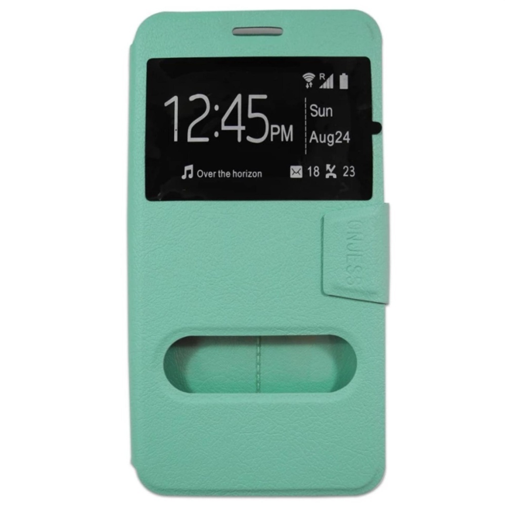 Onjess เคส Samsung A5 / A500 / ซัมซุง A5 รุ่น Window Series ชนิด เปิดปิด เจาะช่อง ฝาหลังนิ่ม TPU ตั้ั้งได้