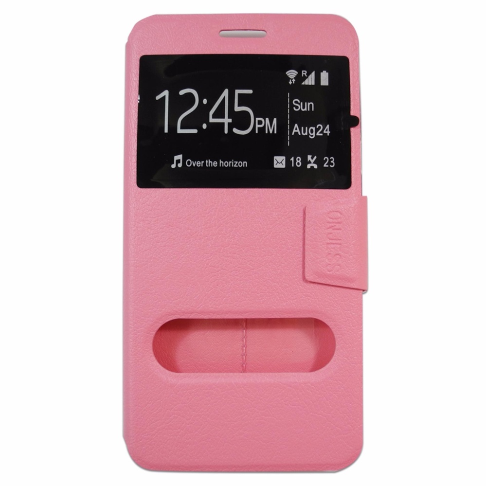 ONJESS เคส Samsung A5 / A500 / ซัมซุง A5 รุ่น Window Series ชนิด เปิดปิด เจาะช่อง ฝาหลังนิ่ม TPU ตั้ั้งได้