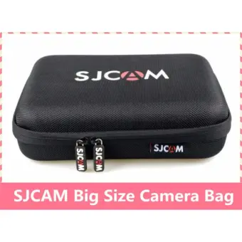 โปรโมชั่น (ORIGINAL) SJCAM Action Camera Protective Travel Case Carry Bag Water Resistant (Large Bag) รีวิว