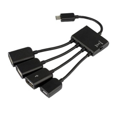 Di shop OTG 4 Port Micro USB Power Charging Hub Cable For Android Tablet Smartphone  