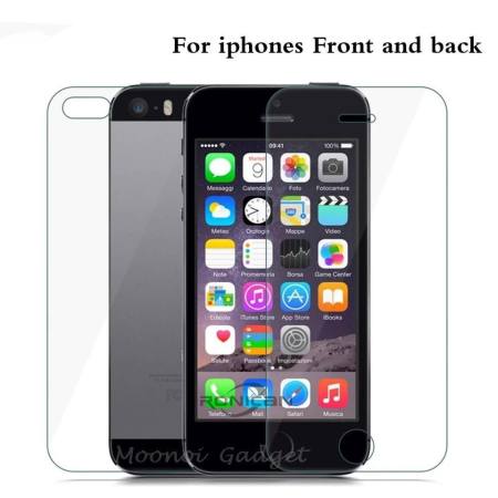 P-One ฟิล์มกระจกนิรภัย iPhone 4/4s หน้า-หลัง (ใส)
