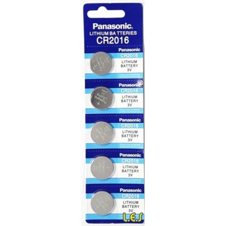 Di shop Panasonic ถ่านกระดุม lithium CR2016 (1 แพ็ค 5 ก้อน) Di shop Panasonic ถ่านกระดุม lithium CR2016 (1 แพ็ค 5 ก้อน)