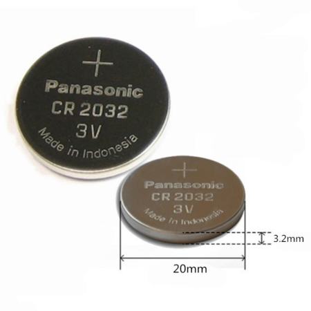  Panasonic ถ่านกระดุม lithium CR2032 (3 แพ็ค 15 ก้อน)