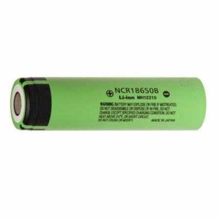 Panasonic NCR18650B 3.7V 3400mAh (ขั้วแบน) Rechargeable Li-ion Batteries (Unprotected) (1 ชิ้น)