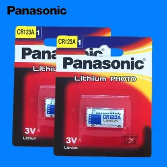 รีวิว Panasonic ถ่านกล้องถ่ายรูป CR123A Lithium 3V - สีขาว (2 ก้อน) รีวิว