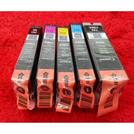 ตลับหมึกแท้ เบอร์ PGI 750 PGI 751 ของ Canon NoboX ตลับหมึกแท้ เบอร์ PGI 750 PGI 751 ของ Canon NoboX