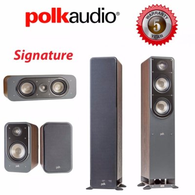 ดูภาพ Polk Audio Signature S50 + S15 + S30 Walnut เพิ่มเติม Polk Audio Signature S50 + S15 + S30 Walnut