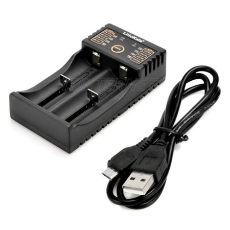 เครื่องชาร์จถ่านและเป็น power bank ในตัว จ่ายไฟผ่านช่อง USB 5V1A USB Smart Universal Battery Charger 202 เครื่องชาร์จถ่านและเป็น power bank ในตัว จ่ายไฟผ่านช่อง USB 5V1A USB Smart Universal Battery Charger 202