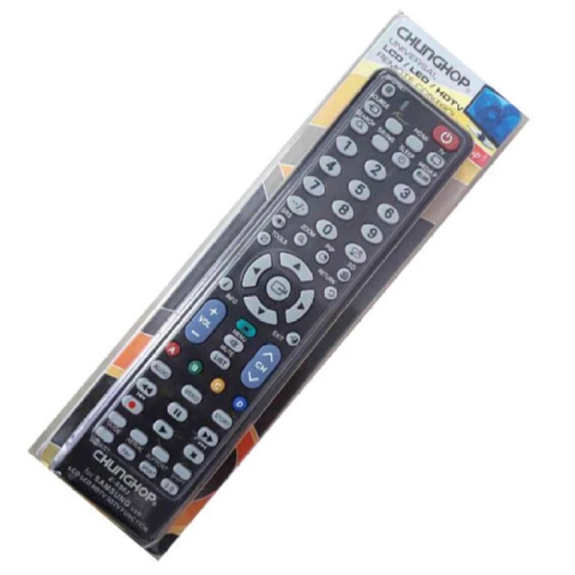 PP รีโมททีวี E-S903 LCD / LED / HD TV Remote Controller for Samsung - Black