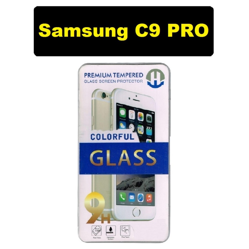 Premium ฟิล์มกระจกนิรภัยแบบใส คุณภาพสูง สำหรับ Samsung C9PRO