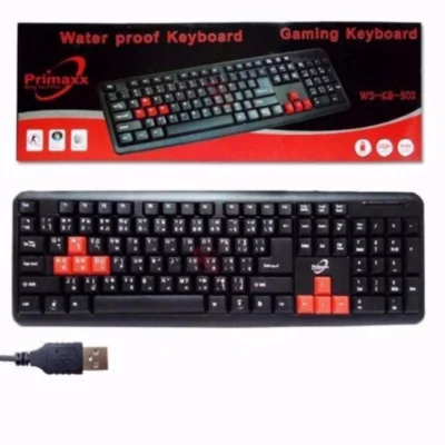 PRIMAXX USB Keyboard WS-KB-502 (Black)