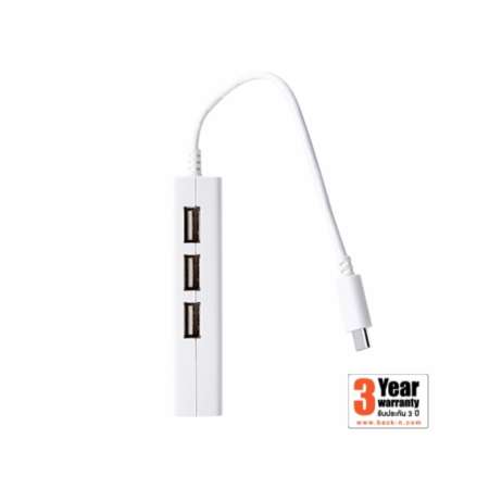 Prolink สายโปรลิงค์USB 2.0 C - USB 2.0 * 3 Ports + LAN  (MP420)