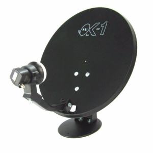 PSI OK-1 ชุดหน้าจานรับสัญญาณดาวเทียมไทยคมเล็ก 35 ซม.แบบตั้งพื้น (BLACK)
