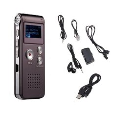 Recorder เครื่องอัดเสียง +MP3 รุ่น SK-012 8GB (สีน้ำตาล)