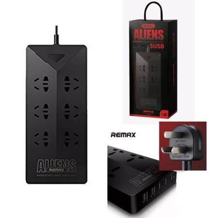 Remax ปลั๊กไฟ Aliens Plug USB Charger 5USB รุ่น RU-S4