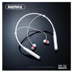 Remax Neckbank Bluetooth 4.1 Earphone Small Talk Sport หูฟังบลูทูธแม่เหล็ก รุ่น RB-S6