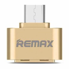 Remax OTG Adapter Android RA-OTG USB (สีทอง)  36