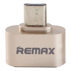 Remax RA-OTG USB OTG Adapter สำหรับ Samsung (สีทอง)