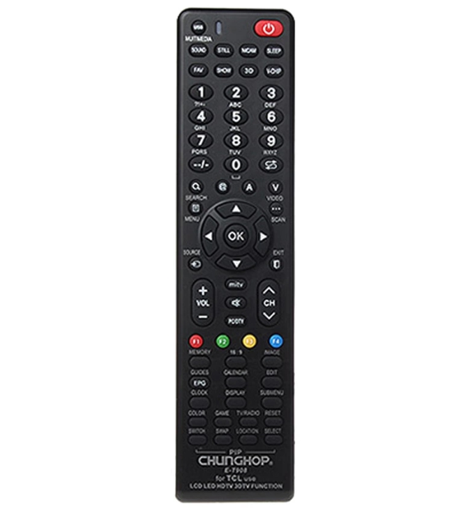 รีโมททีวี TCL LED/LCD TV 3D Remote Controller