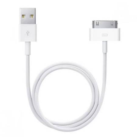 สายชาร์จ iPhone4 / 4s / 3 / 3s / ipod / iPad - ยาว 1 เมตร ( สีขาว-white ) / สายชาร์จราคาถูก  / ราคาถูกต่ำกว่า 199 บาท  : by zine phone (สั่งปุ๊ป แพคปั๊บ ใส่ใจคุณภาพ)