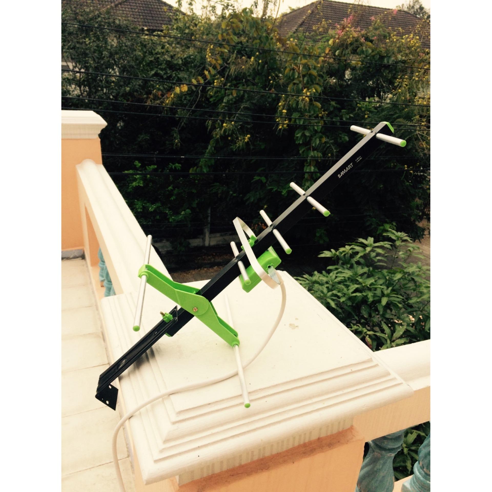 SAMART เสาอากาศ ดิจิตอลทีวี ภายนอก SAMART U5E (รับสัญญาณได้ไกล 60 km)
พร้อมสายสัญญาณสำเร็จรูป