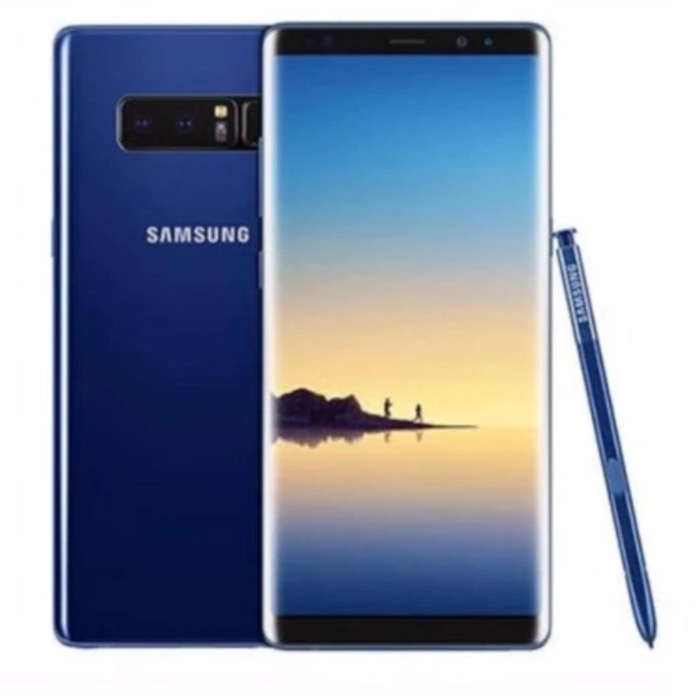 Samsung Galaxy Note 8 64GB Deep Sea Blue,แถมฟรีฟิล์มใสติดเครื่อง+เคสใส