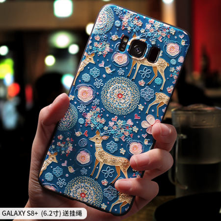 ซัมซุงรุ่นS8 เคสมือถือ s8 + บวกมีความคิดสร้างสรรค์และบุคลิกภาพสาธารณรัฐเกาหลีซิลิโคนห่อหมดกันกระแทก s7edge หน้าจอเพลงสำหรับชายและหญิง