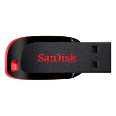 SanDisk 64GB Flash Drive Cruzer Blade CZ50 (Black/Red) ( แฟลชไดร์ฟ  usb  Flash Drive )