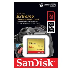 SanDisk CF EXTREME C10 32GB R 120 W 85 (SDCFXSB-032G-G46)