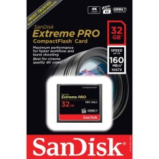 Sandisk Extreme Pro 1067X 160MB/s 32 gb Sandisk CF Extreme Pro 32GB  Sandisk CF 32GB Extreme Pro