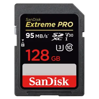 รีวิว SanDisk Extreme Pro 128GB SDHC UHS-I 95MB/s V30 U3 Class 10 4K Memory Card SD Card (SDSDXXG-128G-GN4IN) [Newest Version]- INTL พันทิป