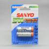 SANYO Rechargeable Battery AA รุ่น HR-4U-2B-2700 2 ก้อน/แพ็ค (White )  