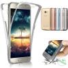 รอยขีดข่วน PROOF 360 หน้าและหลังเต็มรูปแบบป้องกันเคส TPU กรณี Anti Scratch สำหรับซัมซุงกาแล็คซี่ J7 PRIME - INTL