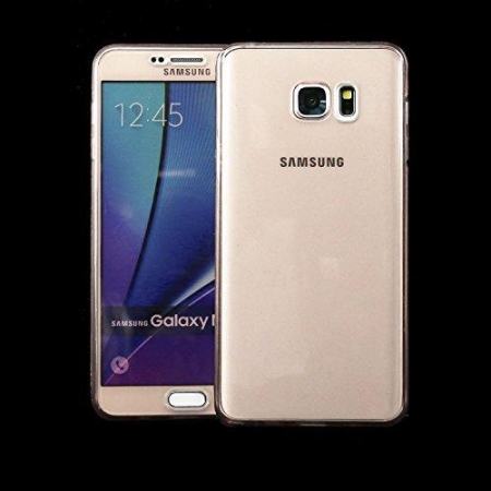 กันกระแทก 360 องศาทีพียูด้านหน้า N หลัง 2 ซิลิโคนป้องกันโทรศัพท์มือถือบางเฉียบสำหรับ Samsung galaxy หมายเหตุ 5 - นานาชาติ