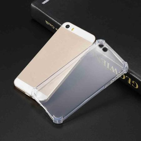 ทีพียูป้องกันลายนิ้วมือป้องกันกรณีเหมาะสำหรับ iPhone 5/5 วินาที/SE - นานาชาติ