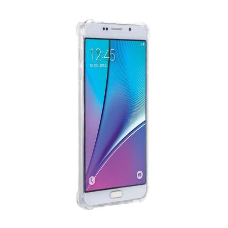 กันกระแทก TPU Anti - fingerprint CLEAR สำหรับซัมซุงกาแล็คซี่หมายเหตุ 5 - INTL