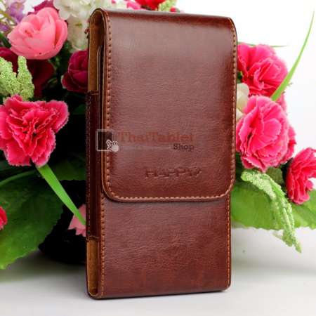 Siam tablet shop กระเป๋าคาดเอวแนวตั้ง ใส่กับมือถือ Aston , Dengo ขนาด 6 นิ้ว